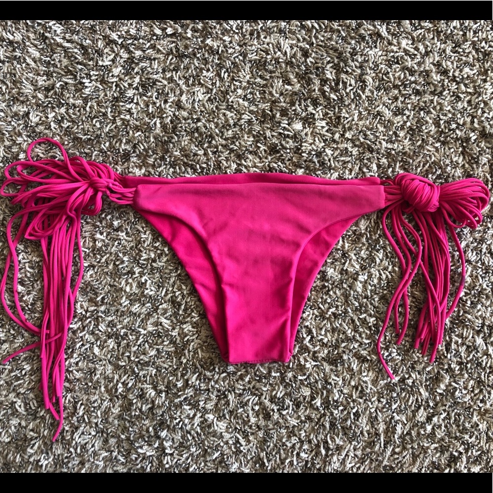 Mikoh pink bottoms with ties